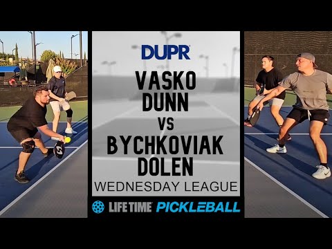 3.5+ Life Time DUPR Pickleball League -Vasko/Dunn v Bychkoviak/Dolen