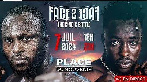 Face2Face du combat Modou LÔ vs Siteu à la Place du Souvenir