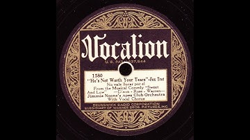 Jimmy Noone's Apex Club Orch: He's Not Worth Your Tears 1931 (Mildred Bailey)