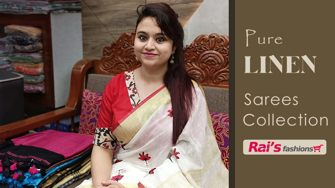 Pure Linen Sarees Collection (06RSF)
