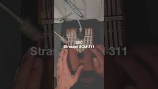 Kalimba can sound like a Rhodes with a Contact mic - Geofón