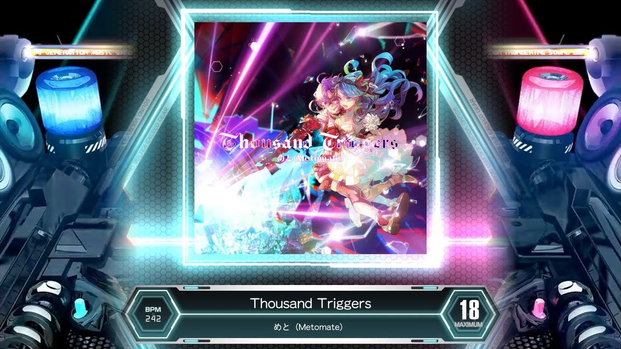 TTD 【⭐︎ しょーま様⭐︎】【美品・数量限定】 SDVX] Thousand Triggers [MXM 18] (譜面確認) - YouTube