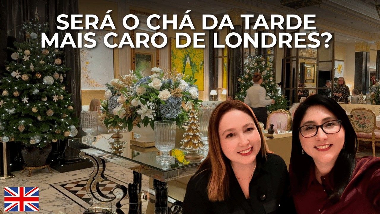 O Chá da Tarde de Natal mais CARO de Londres | Será que vale a pena?