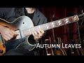 Autumn leaves solo jazz guitar gibson es175