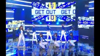 AOA - Get Out, 에이오에이 - 겟 아웃, Music Core 20121103