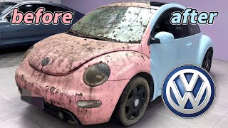 VW Beetle Refurbishment#PaintProtectionFilm