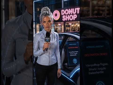 AI Self Driving Cars | Edi Tries To Visit A Donut Shop