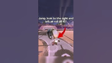 How to 45 degree flick in rocket league! 🥱 (Must See!)