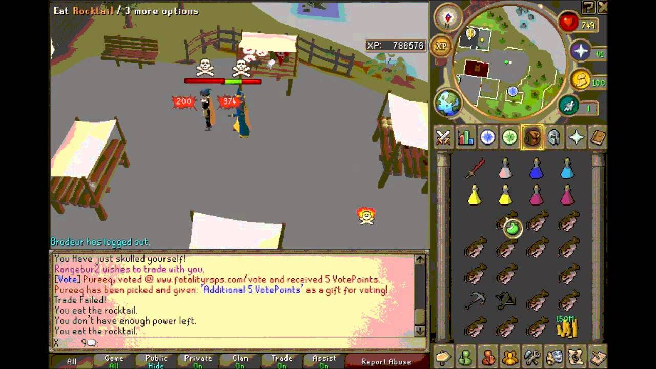 Fatality614 - Highrisking/Hybrid Pk video #3 | +1b loots | -420webby-