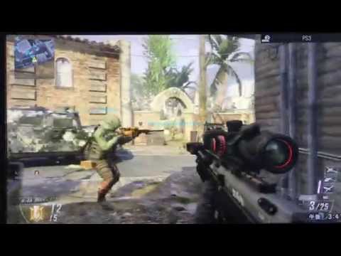 COD BO2 初めてスナイパーを使いまして