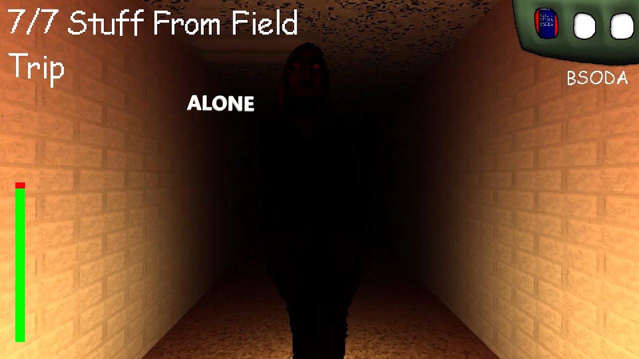 ALONE... (baldi's basics mod) - YouTube