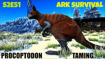 Procoptodon Taming Guide and Tips | Kangaroo (E51) ARK: Survival Evolved