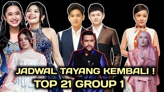 BACK ON AIR!!! D' ACADEMY 8 CONCERT SHOW TOP 21 GROUP 1 / WHO WILL BE ELIMINATED?
