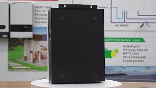 Customize Status LED Ring With RGB Lights Sorotec REVO VM IV 3.6-8kw Hybrid Off Grid Solar Inverter