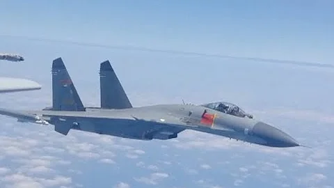 Chinese PLA Air Force Conducts Round Taiwan Island Flight - DayDayNews