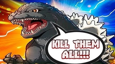 If Kaiju Could Talk in Godzilla Battle Line
