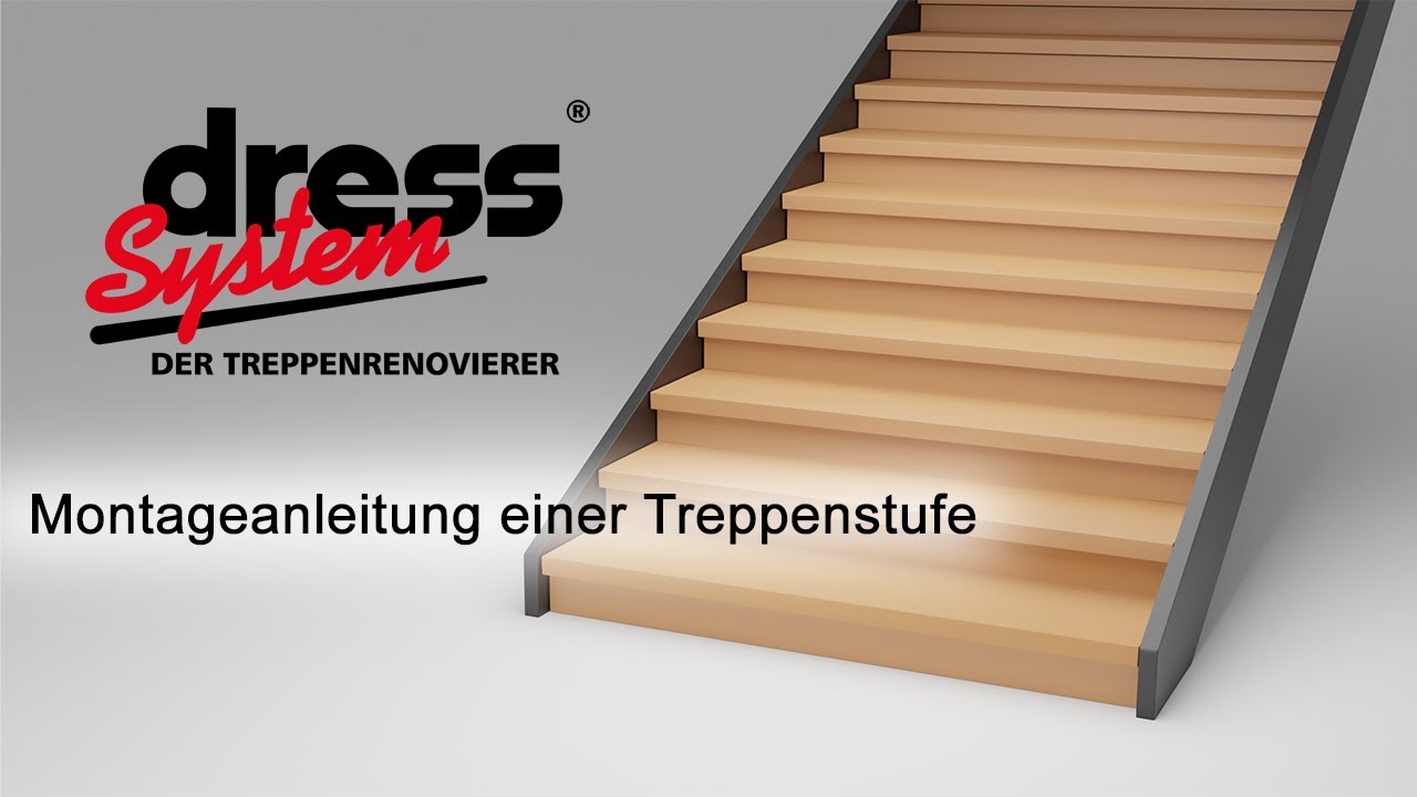 Dress Montagevideo Treppenstufe