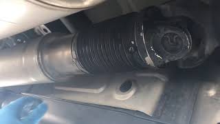 How to grease Toyota Tundra Driveshaft Ujoints 0713