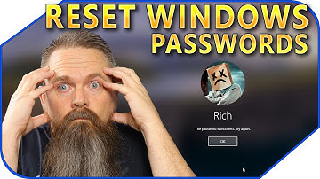 Microsoft and Local Account Password Reset