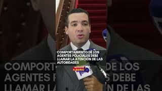 CHARLIE MARIOTTI JR., SOBRE LA POLICIA NACIONAL
