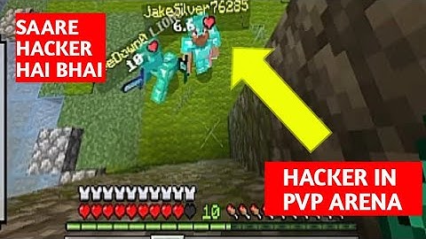 8 HACKERS IN PVP ARENA? MINECRAFT NETHERGAMES SKYBLOCK