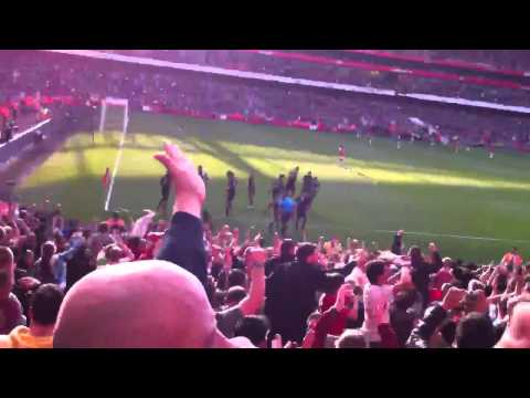 Liverpool Away @ The Emirates April 2011