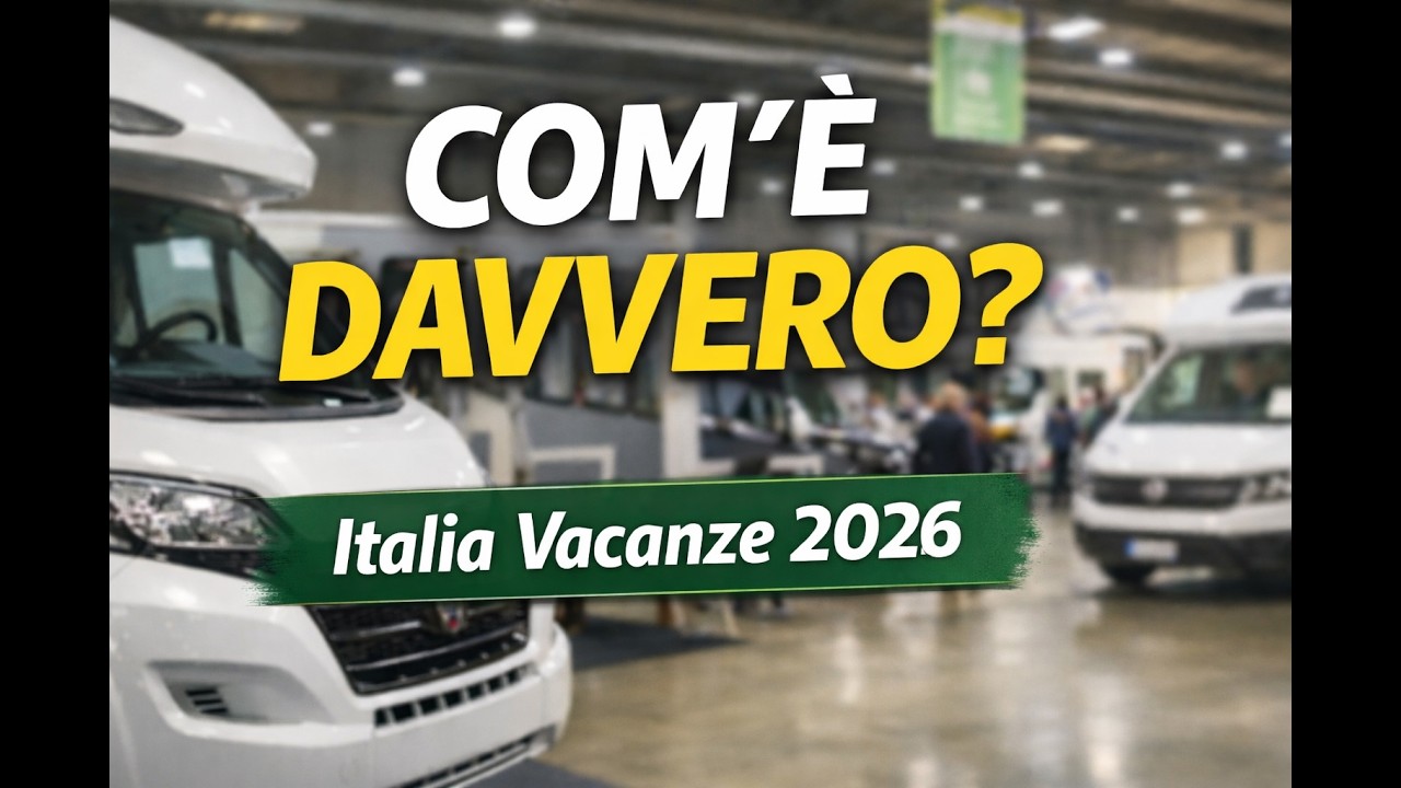 ITALIA VACANZE 2026 Com’è davvero la fiera di Novegro?