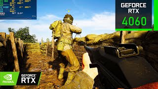 Hell Let Loose | RTX 4060 8GB ( 1080p 1440p 4K Maximum Settings )