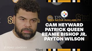 Heyward, Queen, Bishop Jr., P. Wilson Media Availability (Dec. 17) | Pittsburgh Steelers