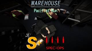 Warehouse Full Pacifist Run Spec Ops Difficulty S+ | Project Apex