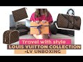 My Louis Vuitton travel collection || UNBOXING LV PIECE