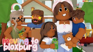 🚘The Day We MOVED to BLOXBURG *FIRST HOME* Roblox Bloxburg Roleplay #roleplay #family