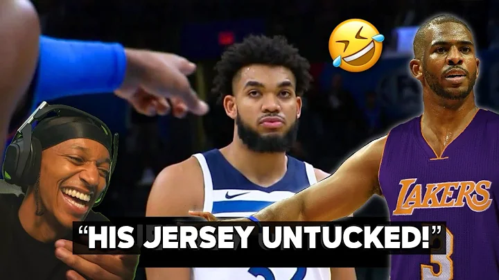 Reacting to 10 minutes of Chris Paul shenanigans but he gets increasingly more DEVIOUS