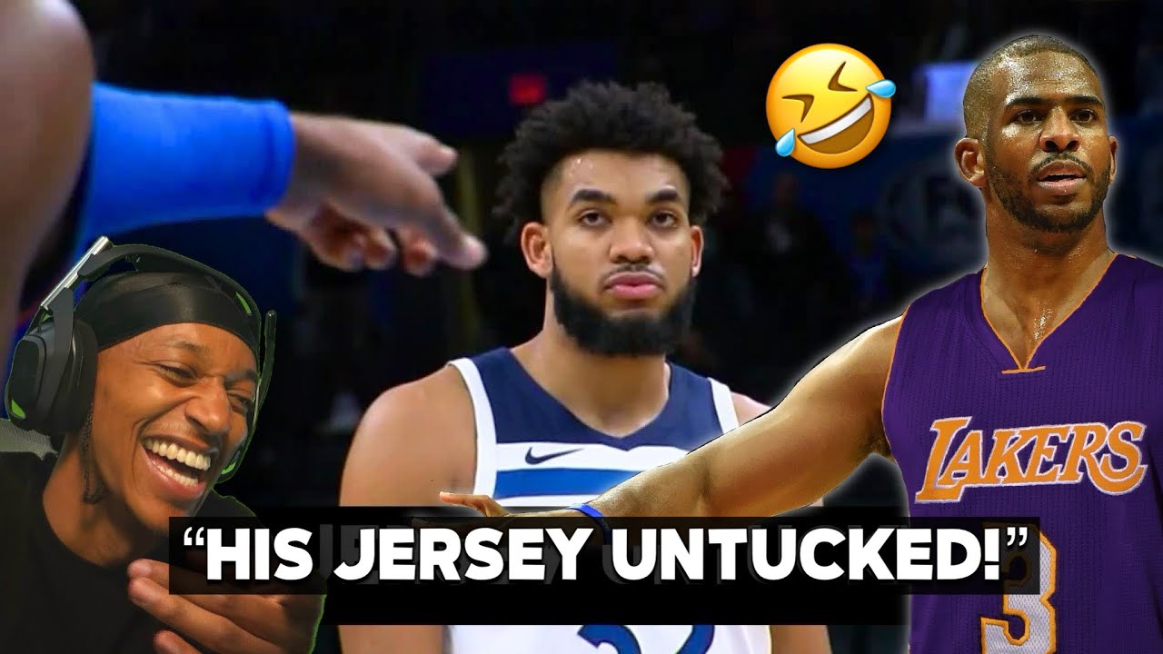Reacting to 10 minutes of Chris Paul shenanigans but he gets increasingly more DEVIOUS