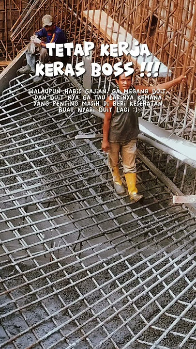 pekerja keras tanpa mengenal panasnya matahari di saing hari#pekerjabangunan #kulibangunanindonesia
