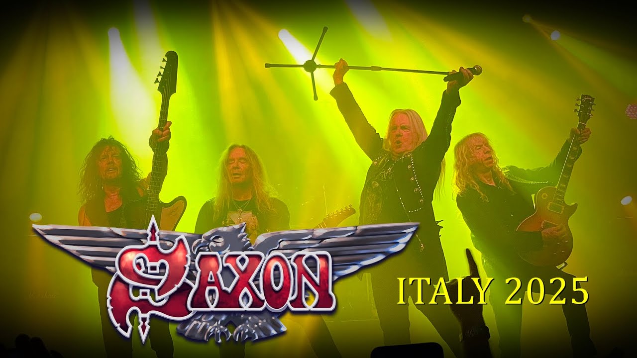 SAXON - And the Bands Played On (Live. Italy 2025)