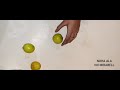 Generating electric current from Ripe Lemons and lighting LED from it.