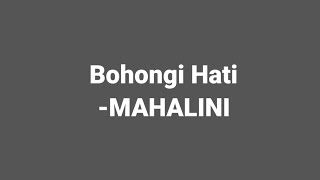 Mahalini - Bohongi Hati ( Lirik )