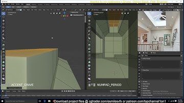 blender 2.8 architectural visualization tutorial modeling interior part 1