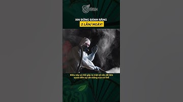 Xin đừng đánh răng 2 lần/ ngày #tiensam #khampha