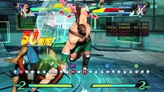 [UMVC3] Haggar - The Holy Grail (1 meter kill on Thor starting from cr.L, no XF, both assists)