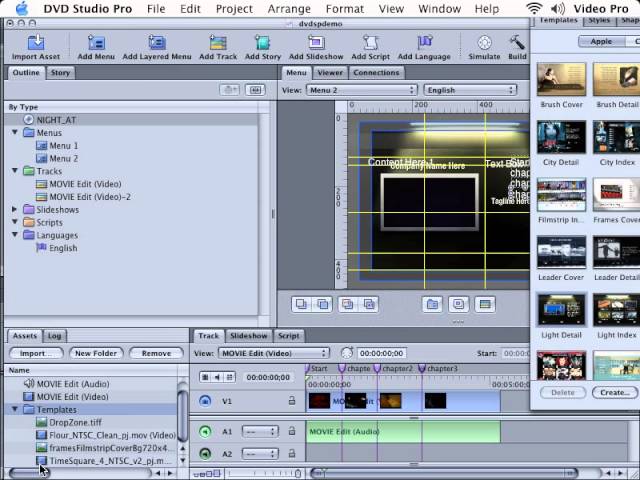 DVD Studio Pro Tutorial | 101 | Basic Templates - YouTube dvd-studio-pro-tutorial-101-basic-templates-youtube