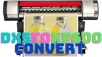 digital technical support  ||convert from DX5 to XP600|| Xp600 painter machine