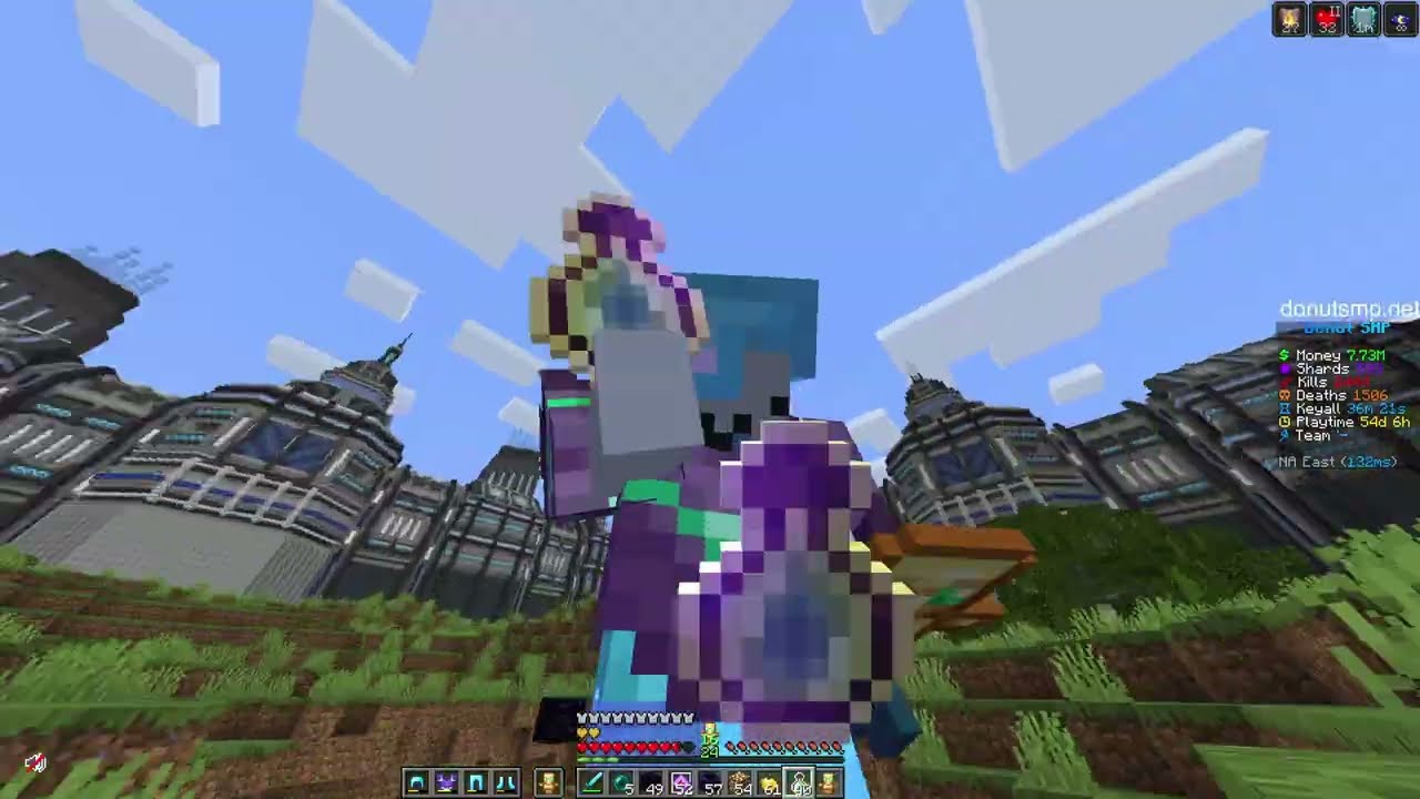 Donut smp Duels til I die {with the tuff shield}