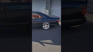 Mercedes 560 SEC C126 Black Beast,Perfeker Auftritt, #mercedes #carmeet #driver