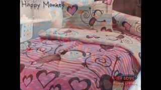 Sprei My Love Happy Monkey|Sprei My Love Harga Pabrik