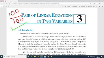 MATHS - Linear Equations, Cross Multiplication Method ,CBSE Maths 10, Exercise 3.5 Solved - English