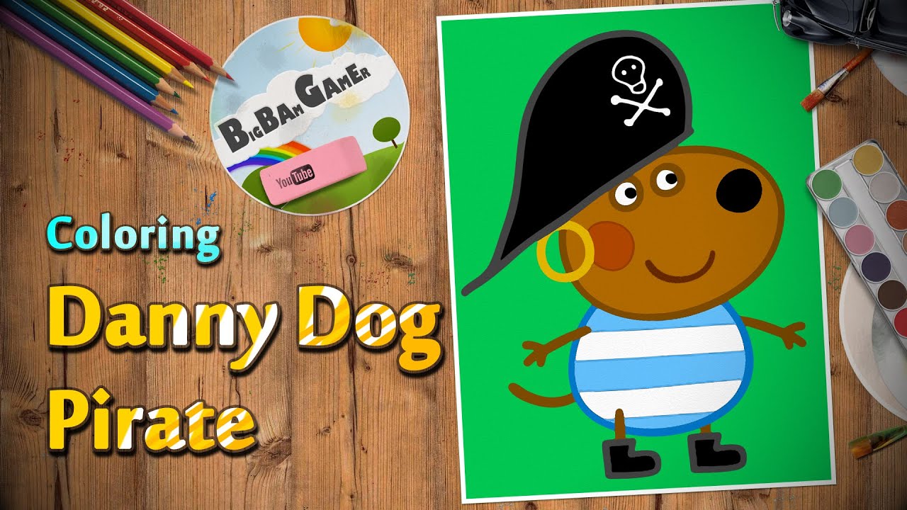 Download Danny Dog Pirate Coloring - YouTube