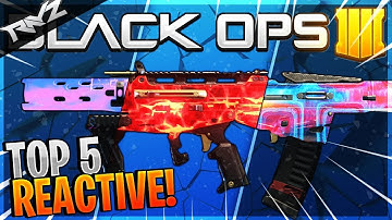 TOP 5 BEST REACTIVE CAMOS IN BLACK OPS 4! BEST REACTIVE CAMO TO USE IN BO4 (Black Ops 4 Top Five)