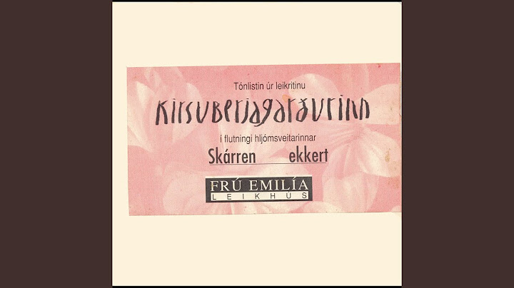 Ó elsku, góði, yndislegi garðurinn minn